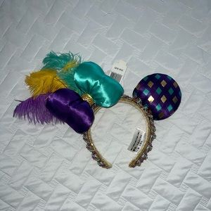 Mardi Gras Minnie Mouse ears